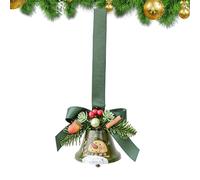 Cloches décoratives en métal - Décoration de Noël - Pour mur, salle de classe, couronnes, fenêtre, escalier, arbre, étagère, véranda, salon, chambre, bureau, jardin, fête