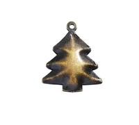 Cloches en Métal À Suspendre Petites Cloches de noël, décoratives Vintage en métal for Arbre avec Trou Suspension, for la décoration Festival Mariage(20pcs,Heart 3.8cm)