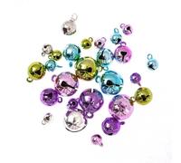 Cloches en métal pastel 26pcs
