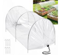 Cloches et tunnels de jardin, protection des plantes pour légumes, mini tunnel avec cerceaux de protection contre le gel et les nuisibles