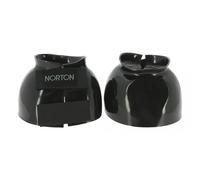 Cloches Norton "Anti-Turn" - Couleur : Noir, Taille : S, Équitation, Pour Cheval