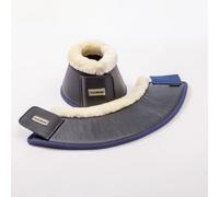 Cloches pour cheval avec fausse fourrure Kavalkade Bleu XL