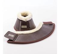 Cloches pour cheval avec fausse fourrure Kavalkade Marron M