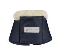 Cloches pour cheval avec fourrure Waldhausen Comfort (x2) Bleu M