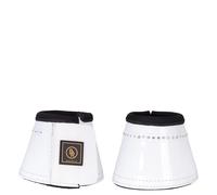 Cloches pour cheval BR Equitation Glamour Lacquer Blanc S