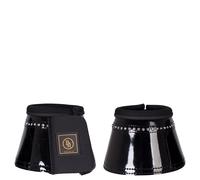 Cloches pour cheval BR Equitation Glamour Lacquer Noir S
