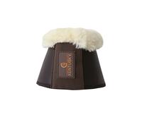 Cloches pour cheval cuir et mouton Kentucky Marron L