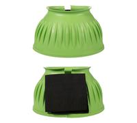 Cloches pour cheval en caoutchouc HKM Atlanta Vert S