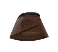 Cloches pour cheval en cuir synthétique avec fermeture velcro Acavallo Marron M