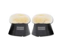 Cloches pour cheval en peau d’agneau Waldhausen (x2) Noir M