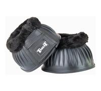 Cloches pour cheval fermées en mouton caoutchouc T de T Noir L