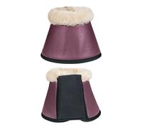 Cloches pour cheval HKM Comfort Premium Fur Rouge Pur-sang