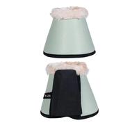 Cloches pour cheval HKM Comfort Premium Fur Vert Poney