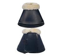 Cloches pour cheval HKM Shiny Fur Bleu S