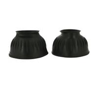 Cloches pour cheval Norton Soft striées Noir M