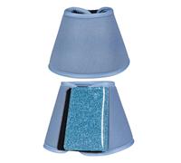 Cloches pour cheval ouverte softoprène HKM Bleu S