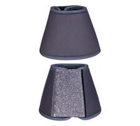 Cloches pour cheval ouverte softoprène HKM Gris S