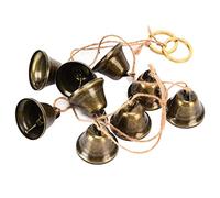 Cloches Suspendues en Bronze, Cloches de Noël Vintage Couleur Laiton, Clochette Grelot pour Carillons éoliens, Décoration D'arbre de Noël, for Maison, Bureau, Restaurant, Magasins, Réunions de Famille