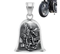 Clochette d'ange, cloches d'ange pour motos, cloches fantômes | Cloches de moto exorcisme pour motards, cloches de conduite sûres, porte-clés de remorque de moto