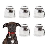 Clochette de chèvre, grelots de Noël en métal en forme de vache artisanale, cloche sonore pour animaux de ferme anti-perte, collier de chèvre de vache rétro, ornements de traîneau pour animaux de