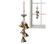 Clochette de porte de sorcière - Pendentif de carillon de vent rustique, cloches de compensation d'énergie décorative | Ornement de charme de porte d'entrée élégant pour restaurant, café, magasin