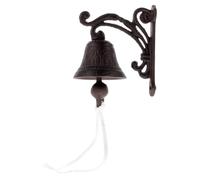 Clochette de Porte Décoration de Sonnette Murale rétro en Fer, secouant manuellement, moulée à l'extérieur, Pendentif Vintage Suspendu