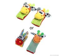 Clochettes De Poignet Pour Bébés, Animal, Chaussettes De Pied, Hochets, Jouets Doux, Nouveau Jy05 21, Livraison Directe