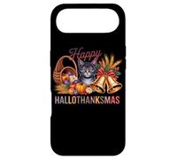 Clochettes festives pour Chat Happy Hallothanksmas Coque pour iPhone Air