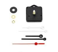 Clock-It Mécanisme d’horloge silencieux avec crochet, à mouvement continu, 2 sets d’aiguilles, douille de 22 mm de hauteur, filetage 16 mmEntreprise spécialisée dans l’horlogerie.