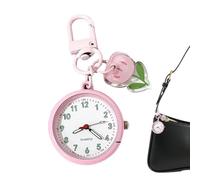 Clock Keychain Glow Small Portable Pendant The Clock Keychain serves as a