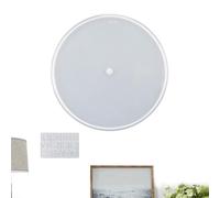 Clock Resin Mold - DIY Silicone for Plaster, Creative Shape Forming Tool, Smooth Casting Accessory, Flexible Craft Mold, Clear Pouring Form Set Candle Making Wax Soapy Clay Epoxy Handmade Crafts | Ver