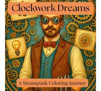 Clockwork Dreams: A Steampunk Coloring Journey: Intricate Mechanical Worlds and Victorian Fantasy Designs for Adults