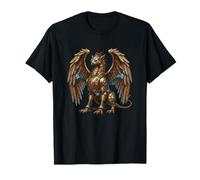 Clockwork Griffin Steampunk Fantasy Gardien mécanique T-Shirt