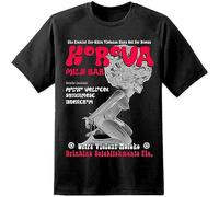 Clockwork Orange Korova Milk Bar T Shirt Alex Stanley Kubrick Ultra Violence DVD T-Shirts à Manches Courtes(Medium)