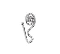 ClodeEU Anneau de nez pour femmes et hommes, punk, sans perçage, faux anneaux de nez, faux piercings réglables avec clip pour femmes, hommes, cadeaux pour maman et maman, taille unique, acier