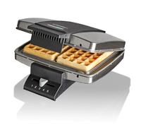 Cloer 1445 moule à gauffres 2 gauffre(s) 930 W Noir, Acier inoxydable