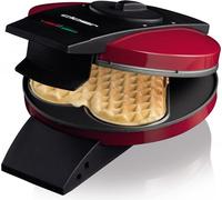 Cloer 1633V Gaufrier Cœur de gaufre rouge