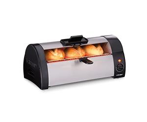 Cloer 3080 Boulanger de petits pains pour la cuisson des petits pains, gâteau ou biscuits à la levure, 570 W, acier inoxydable mat