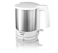 Cloer 4701 Bouilloire Elèctronique avec marquage intérieur de la quantité de remplissage, Protection contre la surchauffe et la marche à vide, 1.5 litres, 2000 W, blanc