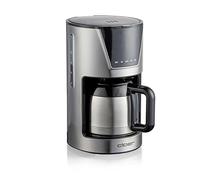 Cloer Cafetière 5258 pour 10 tasses – Cruche à vide, Écran tactile LCD, Niveaux d'arôme