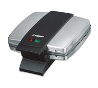 Cloer Sandwichmaker 6235 gaufrier et appareil à croque-monsieur 930 W Noir, Argent