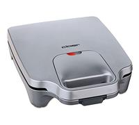 Cloer 6269 gaufrier et appareil à croque-monsieur 1800 W Argent
