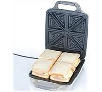 Cloer 6269 gaufrier et appareil à croque-monsieur 1800 W Argent