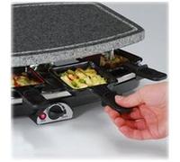 Cloer 6430 - Raclette/pierre à griller - 1.1 kWatt - noir Noir G