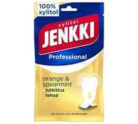 Cloetta Jenkki Xylitol Orange Spearmint Chewing-gum 4 Packs of 90g