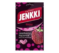 Cloetta Jenkki Xylitol Raspberry Chewing-gum 1 Pack of 100g