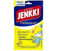 Cloetta Jenkki Xylitol Strawberry Tutti frutti Banana Chewing-gum 16 Packs of 75g