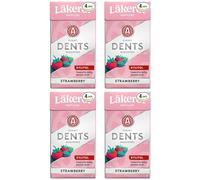 Cloetta Lakerol Dents Strawberry pastilles 4 Des boites of 36g