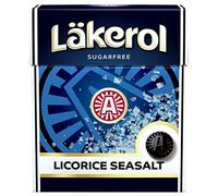 Cloetta Lakerol Licorice Seasalt pastilles 1 Boîte of 25g