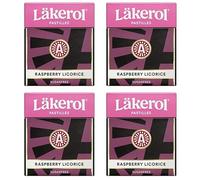 Cloetta Lakerol Raspberry pastilles 4 Des boites of 25g